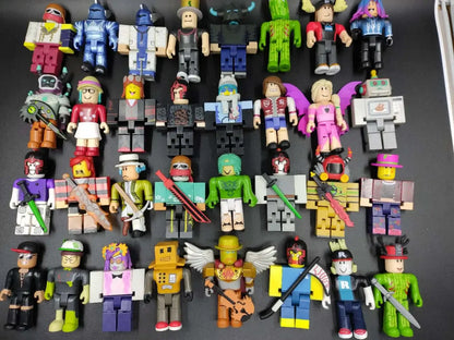 DIY Printable Anime & Game Character Action Figures Kit