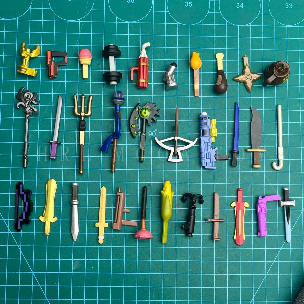 DIY Printable Anime & Game Character Action Figures Kit