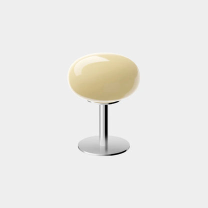 3-Color Dimming Macaron Glass Table Lamp & Eye-Care Bedside Light