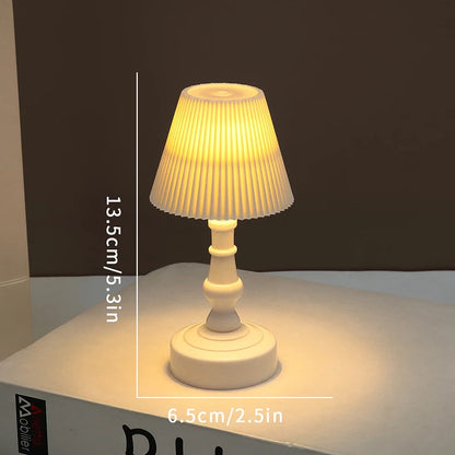 Mini Battery-Powered LED Night Light & Nordic Table Lamp