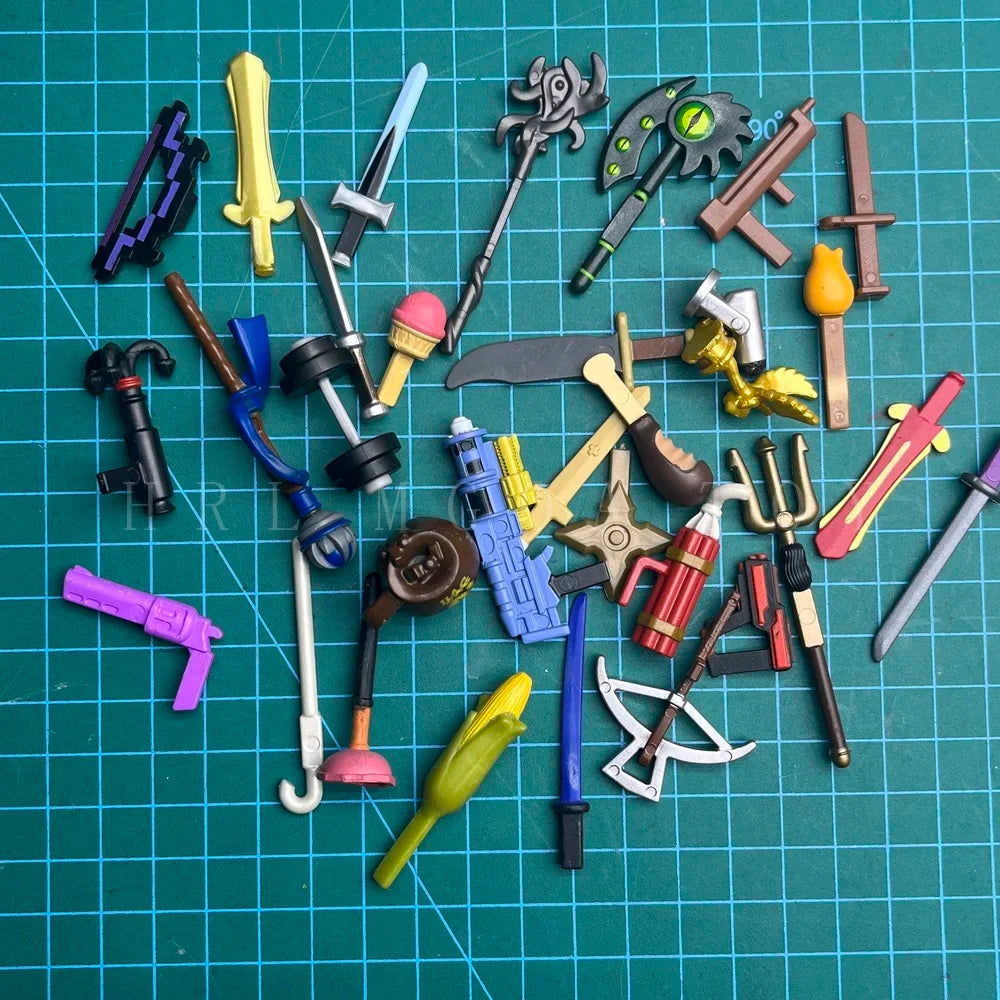 DIY Printable Anime & Game Character Action Figures Kit