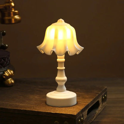 Mini Battery-Powered LED Night Light & Nordic Table Lamp