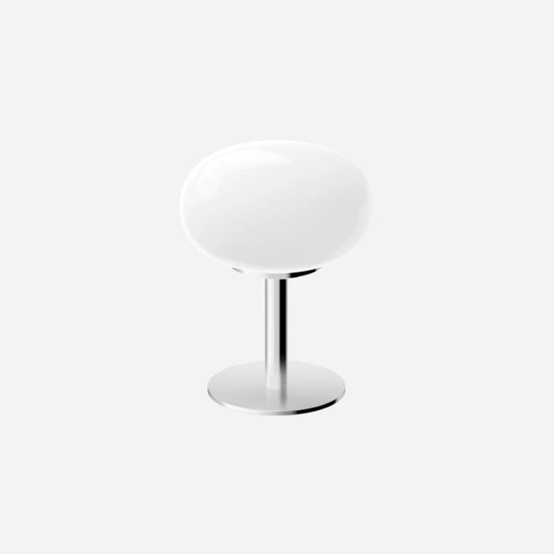 3-Color Dimming Macaron Glass Table Lamp & Eye-Care Bedside Light