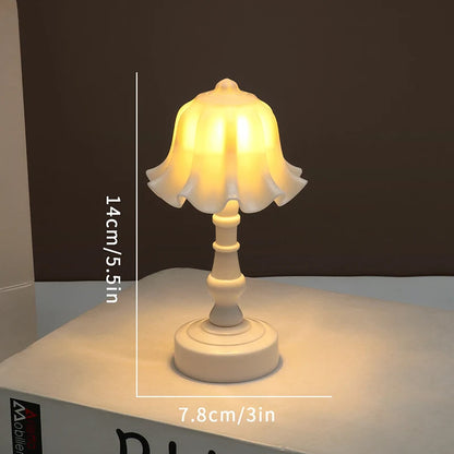 Mini Battery-Powered LED Night Light & Nordic Table Lamp